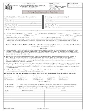 dhcr mbr forms.